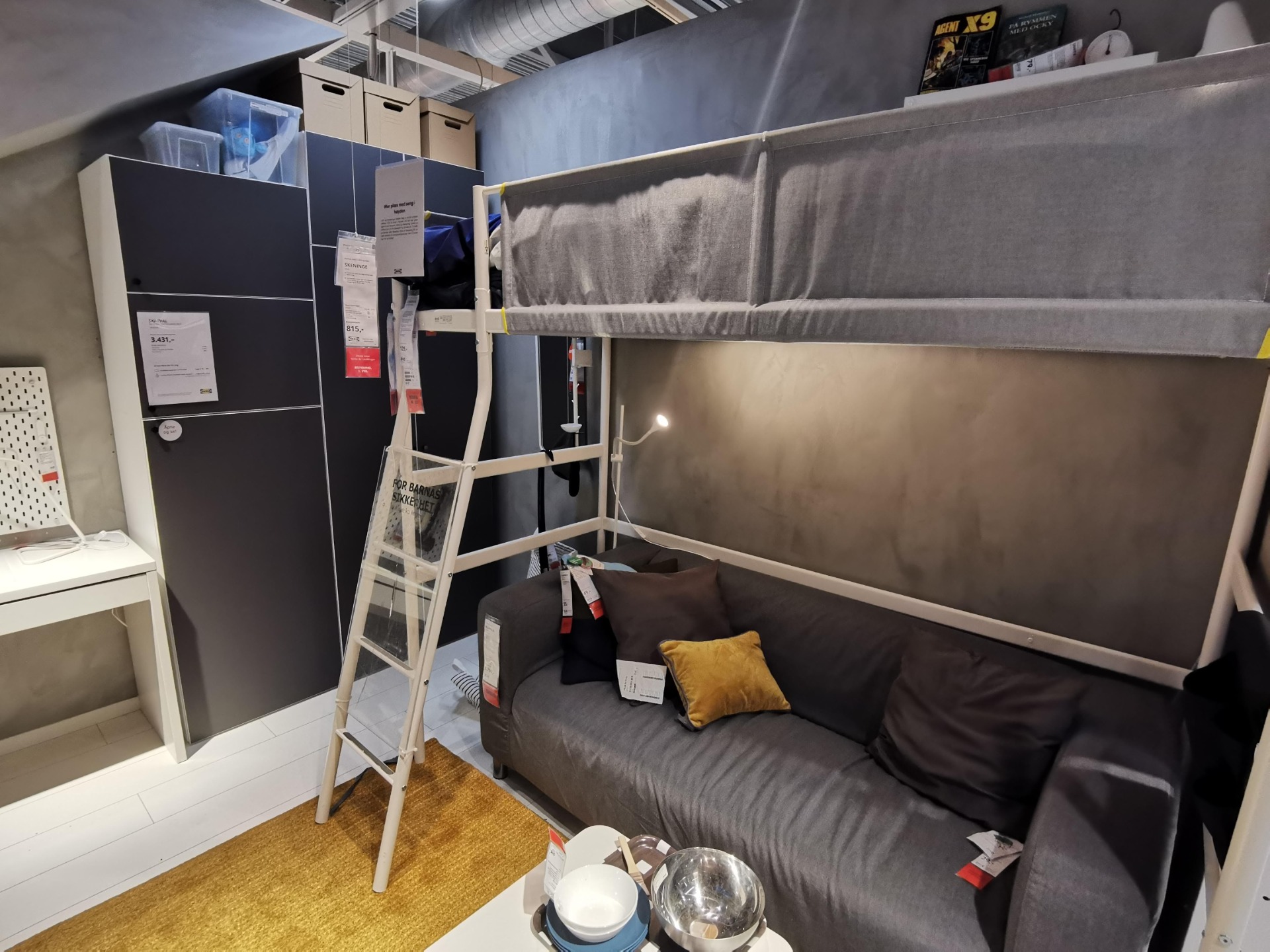 IKEA Vitval Bunk bed and Loft bed frame